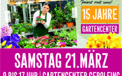 Frühlingsfest bei 1A Garten Zitzelsberger