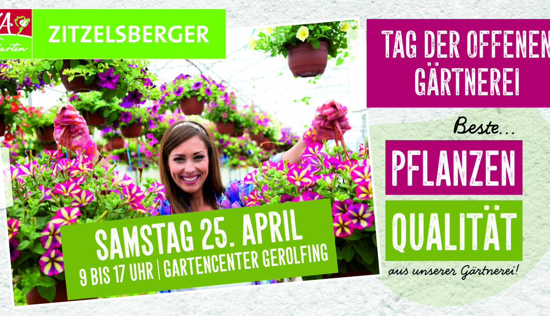Tag der offenen Gärtnerei bei 1A Garten Zitzelsberger