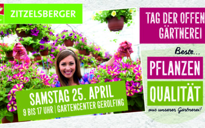 Tag der offenen Gärtnerei bei 1A Garten Zitzelsberger